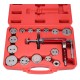 Pneumatický stláčač brzdových piestov MECHANIC BRAKE SET PNEU 16, sada 16 ks