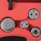 Pneumatický stláčač brzdových piestov MECHANIC BRAKE SET PNEU 16, sada 16 ks