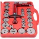 Pneumatický stláčač brzdových piestov MECHANIC BRAKE SET PNEU 23, sada 23 ks