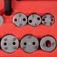 Pneumatický stláčač brzdových piestov MECHANIC BRAKE SET PNEU 23, sada 23 ks