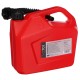 Plastový kanister MECHANIC FUEL CANISTER RED 5L, červený