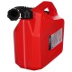 Plastový kanister MECHANIC FUEL CANISTER RED 5L, červený