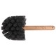 Guľatý kartáč na čistenie rámu bicykla alebo motorky CAR DETAILING WOOD BRUSH 1