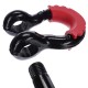 Offroadový tŕmen s gumeným chráničom CAR SHACKLE 1, nosnosť 4,75 t