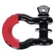 Offroadový tŕmen s gumeným chráničom CAR SHACKLE 1, nosnosť 4,75 t