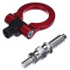 Ťažné oko CAR TOW HOOK 2, červené