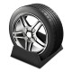 Prezentačný stojan na pneumatiku CAR TIRE STAND 1 (1 diel), 1 ks