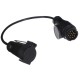 Káblová redukcia zásuvky ťažného zariadenia TRAILER CABLE 2, 13-7pin, 50 cm