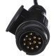 Prepojovací špirálový kábel zástrčky ťažného zariadenia TRAILER CABLE 4, 13-13pin, 3 m