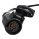 Predĺžovací 13pinový kábel - závesná zásuvka + zástrčka TRAILER CABLE 8, 12V, 5m