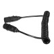 Prepojovací špirálový kábel 7pin typ N TRAILER CABLE 11, plastová zástrčka, 24V, 3,5 m