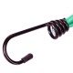 Sada upínacích gúm s kovovým hákom CARGO CORD SET 1, 21 cm, 12 ks