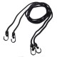 Gumové upínacie popruhy/gumiaky CARGO CORD PREMIUM 150, 150 cm, 2 ks