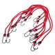 Sada gumových upínacích popruhov/gumicukov CARGO CORD SET BASIC 8, 8 ks