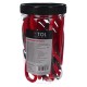 Sada gumových upínacích popruhov/gumicukov CARGO CORD SET BASIC 8, 8 ks