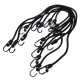 Sada gumových upínacích popruhov/gumicukov CARGO CORD SET PREMIUM 8, 8 ks