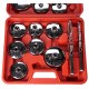 Sada kalíškových kľúčov na olejové filtre MECHANIC OIL WRENCH 16, 16 ks
