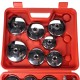 Sada kalíškových kľúčov na olejové filtre MECHANIC OIL WRENCH 16, 16 ks