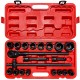 Sada nástrčných hlavíc s račňou MECHANIC WRENCH SET 2, heavy-duty, 21 ks