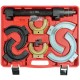 Sada sťahováka pružín tlmičov s vymeniteľnými vidlicami MECHANIC SPRING SET 5