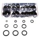 Sada tesniacich krúžkov z NBR a ocele MECHANIC RING SET 3, M6–M24, 180 ks