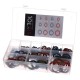 Sada hydraulických tesnení s gumeným límcom MECHANIC RING SET 4, 245 ks
