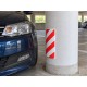 Samolepiaci penový chránič stĺpika do garáže CAR PARK GUARD POLE 1, 18x38x1,5cm, 2 ks