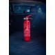 Práškový hasiaci prístroj FIRE STOP 1 kg, ABC, celokovový, vrátane kovového držiaka