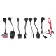 Kompletná sada OBD-II redukcií pre osobné autá MECHANIC CABLE SET 1, 8ks