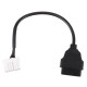 OBD-II redukcia 12-pin pre vozidlá Tesla S, X (2012-2015) MECHANIC CABLE 3