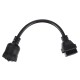 OBD-II redukcia 9-pin J1939 pre nákladné vozidlá Cummins MECHANIC CABLE 7