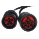 OBD-II redukcia 9-pin J1939 a 6-pin J1708 MECHANIC CABLE 8