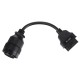 OBD-II redukcia 14-pin pre vozidlá CAT Caterpillar MECHANIC CABLE 9