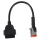 OBD-II redukcia 6-pin pre moto Harley-Davidson MECHANIC CABLE 21