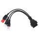 OBD-II redukcia 3-pin/4-pin/6-pin pre moto Yamaha a Honda MECHANIC CABLE 23