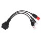 OBD-II redukcia 3-pin/4-pin/6-pin pre moto Yamaha a Honda MECHANIC CABLE 23