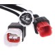 OBD-II redukcia 3-pin/4-pin/6-pin pre moto Yamaha a Honda MECHANIC CABLE 23