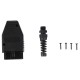 Zástrčka OBD-II s 16 pinmi pre montáž vlastného kábla MECHANIC CABLE 29, čierna