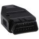 Zástrčka OBD-II s 16 pinmi pre montáž vlastného kábla MECHANIC CABLE 29, čierna
