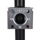 Zdvihák prívesu SX TRAILER JACK 900 kg, zváraný, plochý
