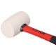 Gumová palička TPR HAMMER 220, biela, 220 g, 285 mm