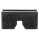 Gumená podložka pre podstavec pod auto MECHANIC CAR STAND PRO 6T, 102x47x50 mm