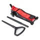 Pojazdný hydraulický zdvihák heavy-duty 3T nízkoprofilový, s pedálom SX JACK PEDAL 3T BLACK