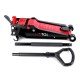 Pojazdný hydraulický zdvihák heavy-duty 4T nízkoprofilový, s pedálom SX JACK PEDAL 4T BLACK