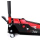 Pojazdný hydraulický zdvihák heavy-duty 4T nízkoprofilový, s pedálom SX JACK PEDAL 4T BLACK