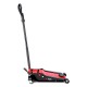 Pojazdný hydraulický zdvihák heavy-duty 4T nízkoprofilový, s pedálom SX JACK PEDAL 4T BLACK