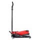 Pojazdný hydraulický zdvihák heavy-duty 4T nízkoprofilový, s pedálom SX JACK PEDAL 4T BLACK