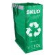Vaky na triedený odpad SORT EASY 3 SLIM, 18x30x40 cm, 3 x 22 l, 3 ks