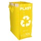 Vaky na triedený odpad SORT EASY 3 SLIM, 18x30x40 cm, 3 x 22 l, 3 ks