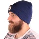 Čiapka s čelovkou 180 lm, nabíjateľná, USB, univerzálna veľkosť, bavlna/PE, modrá